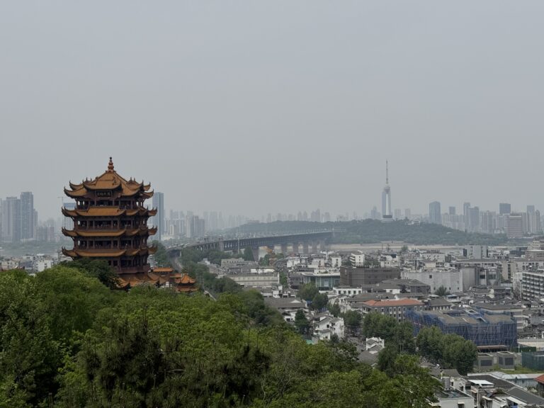 Yellow crane tower Wuhan Chine