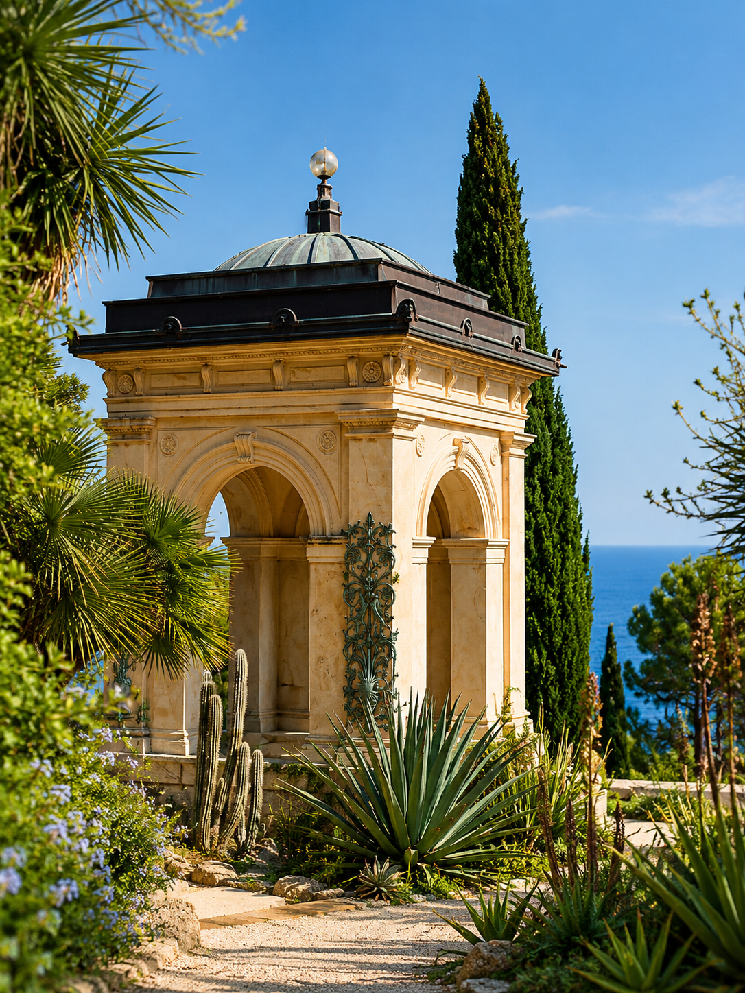 Jardins Hanbury Ligurie Italie
