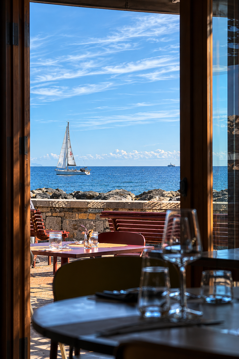 OÙ manger à Imperia restaurant au bord de la mer polpito 