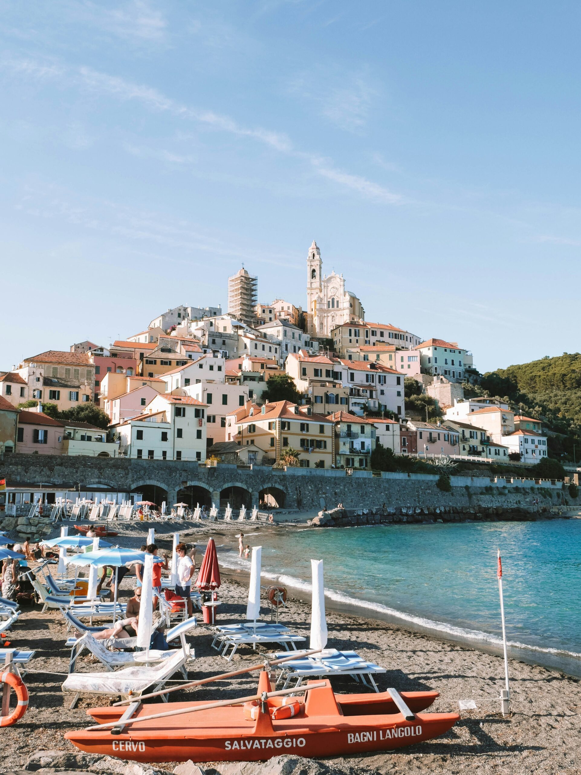 Découvrir Cervo un des plus beau village de Ligurie en Italie