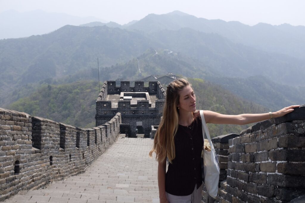 Grande muraille de chine Mutianyu depuis Pekin