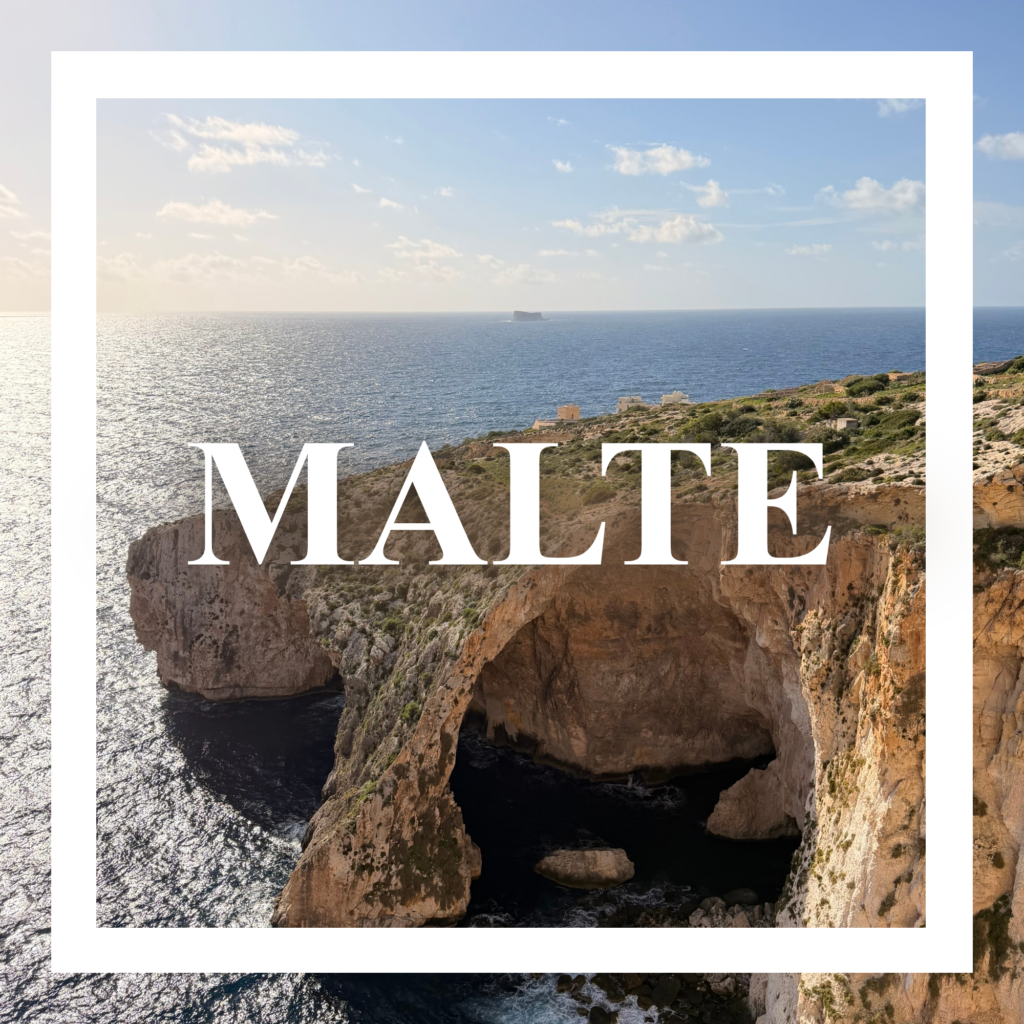 Accueil Malte blue cave roche trouées
