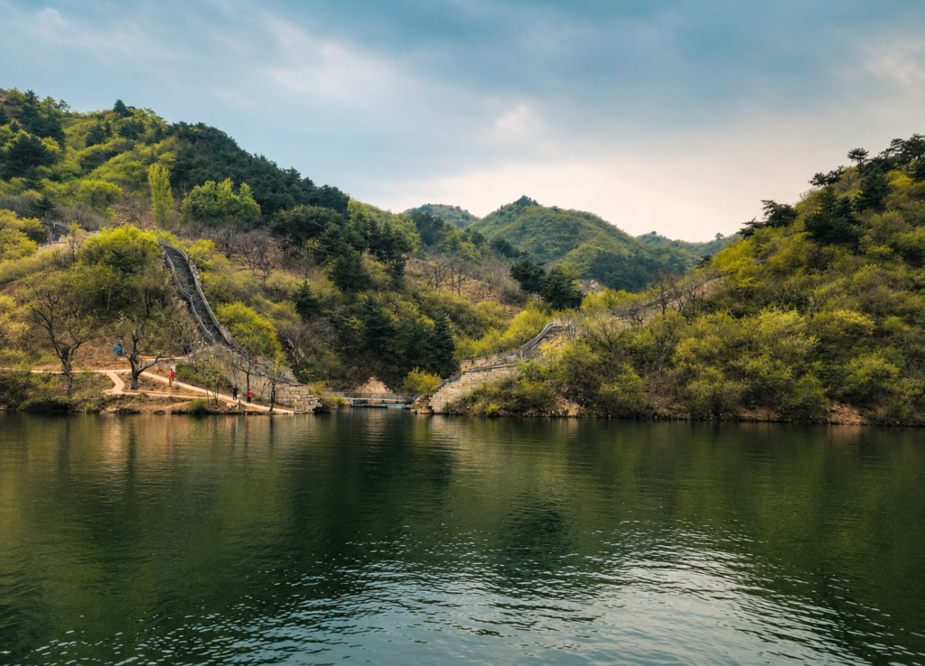 Huanghuacheng : la Muraille qui plonge dans l'eau chine