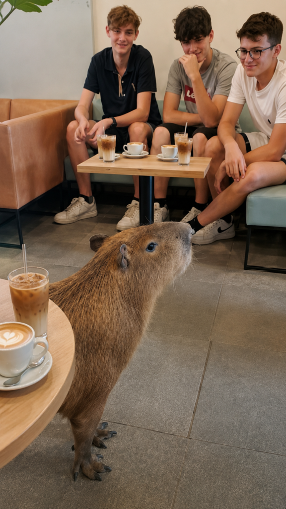 Visiter le Japon en 2 semaines : itinéraire de 15 jours entre Tokyo, Kyoto et Osaka café Capybara tokyo