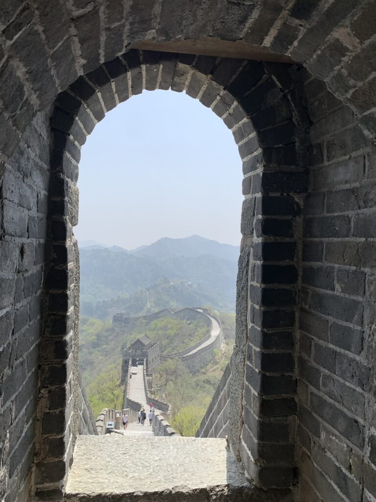 Grande muraille de chine Mutianyu depuis Pekin
