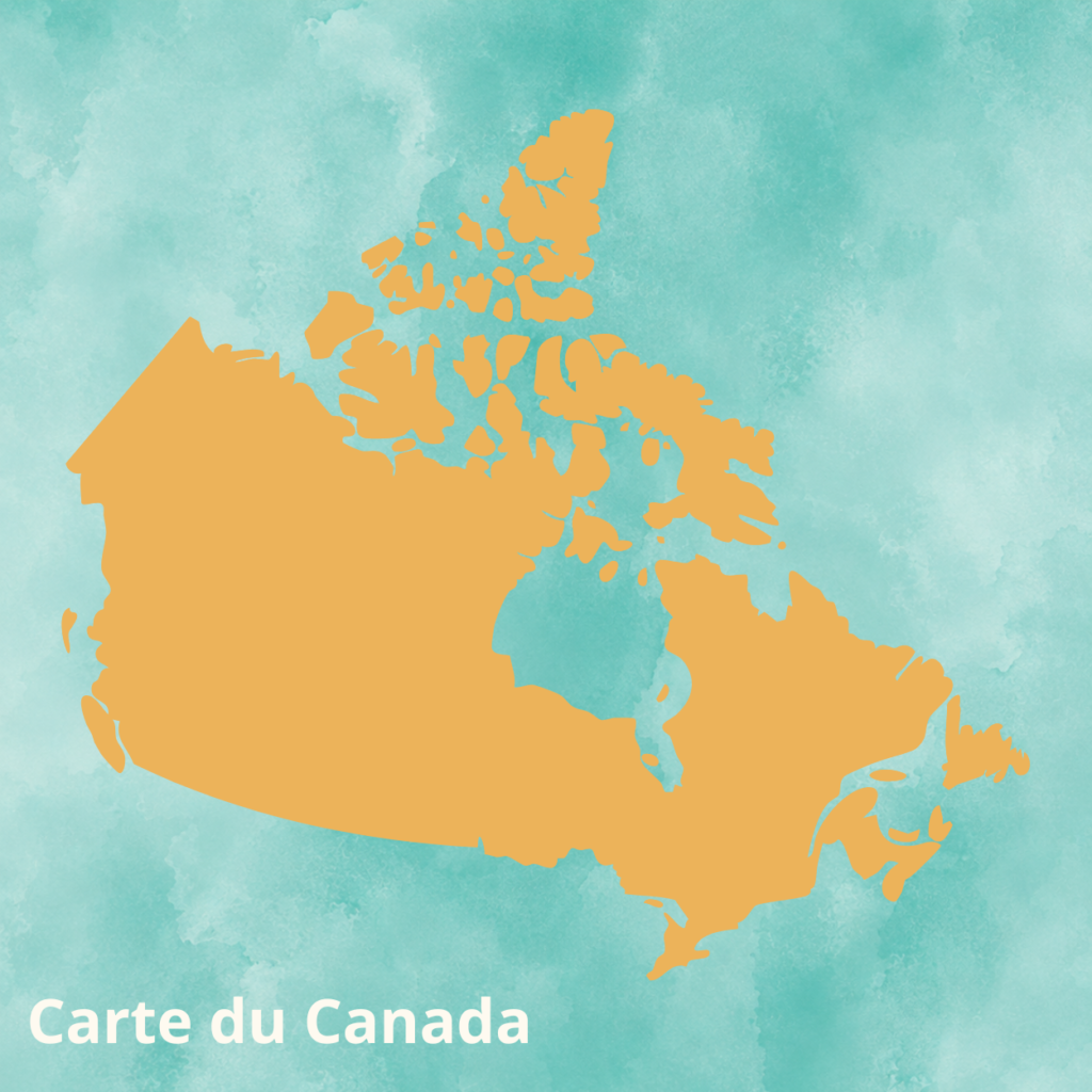 Canada carte du canada