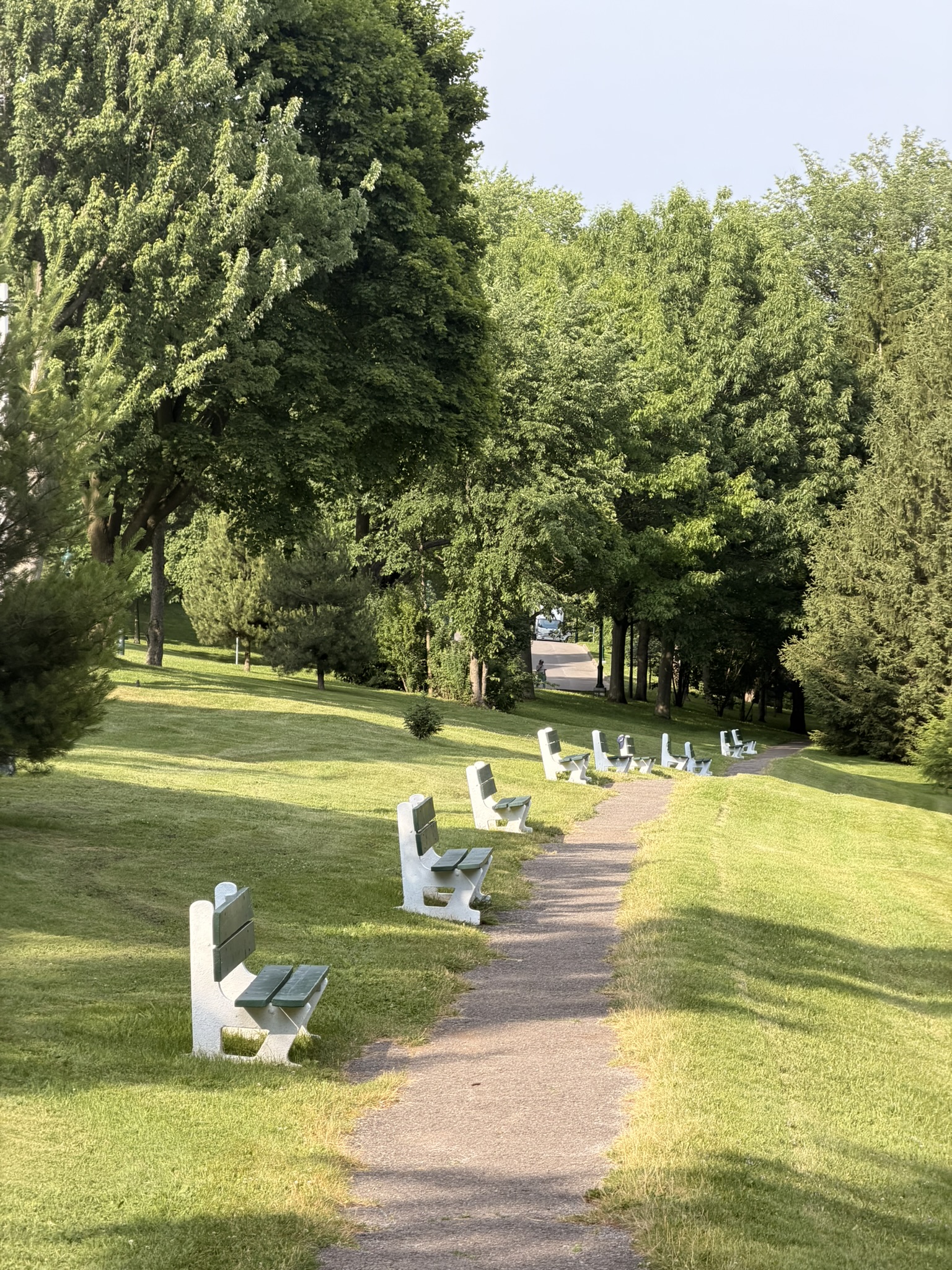 Plaines d’Abraham dans la ville de Québec au Canada